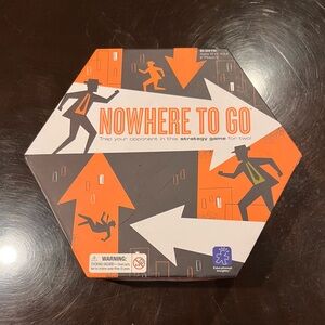 Educational Insights Nowhere to Go Board Game - Orange and Black